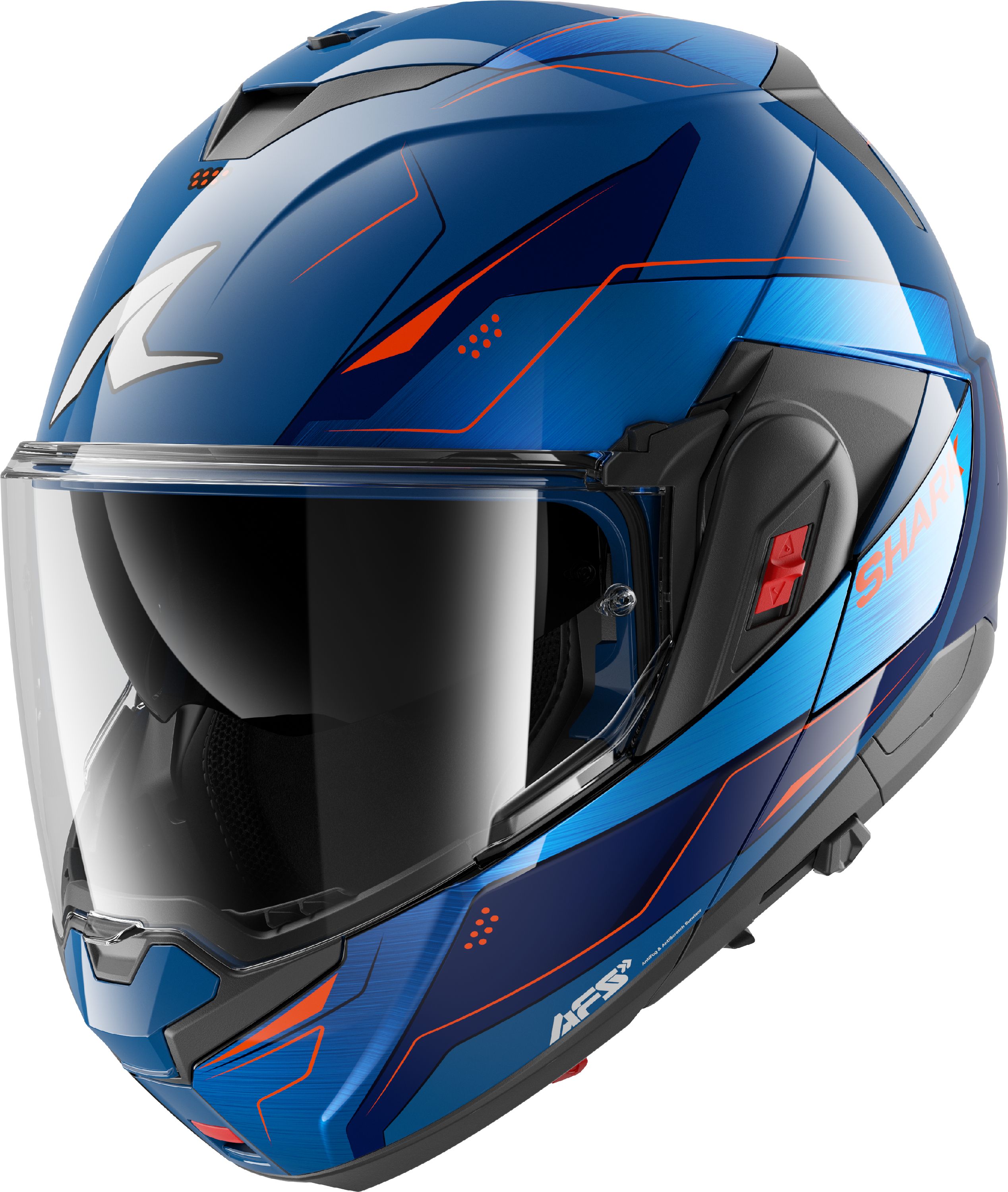 SHARK OXO Mekarium Blue-Chrome-Orange BUO