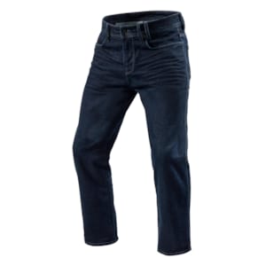 Motorjeans heren REV'IT! Lombard 3 RF Donkerblauw used lengte 30