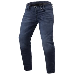 Motorjeans heren REV'IT! Micah TF Donkerblauw lengte 30
