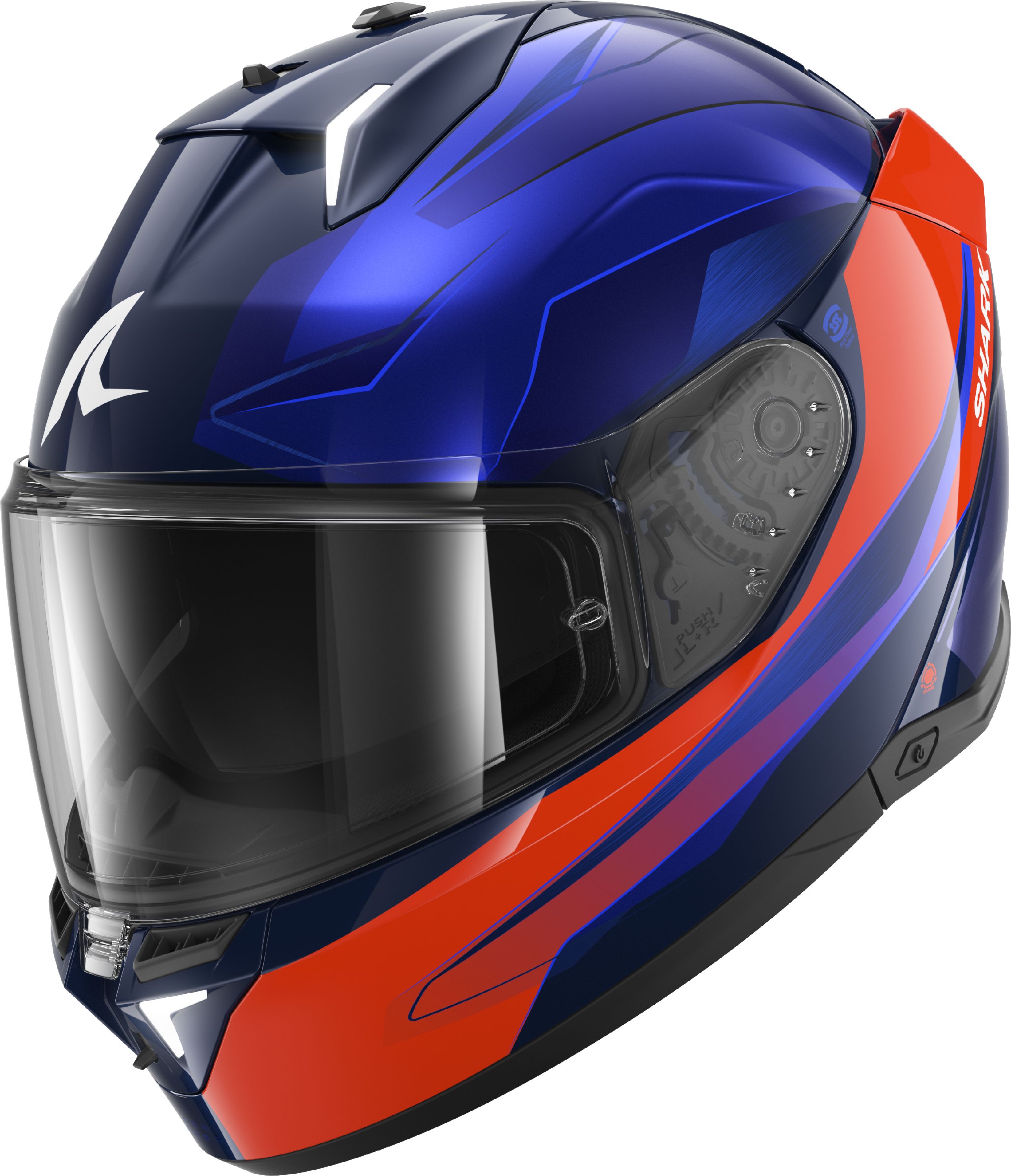 Full-face helmet SHARK Skwal i3 Mekarium Blue-Orange-Blue BOB