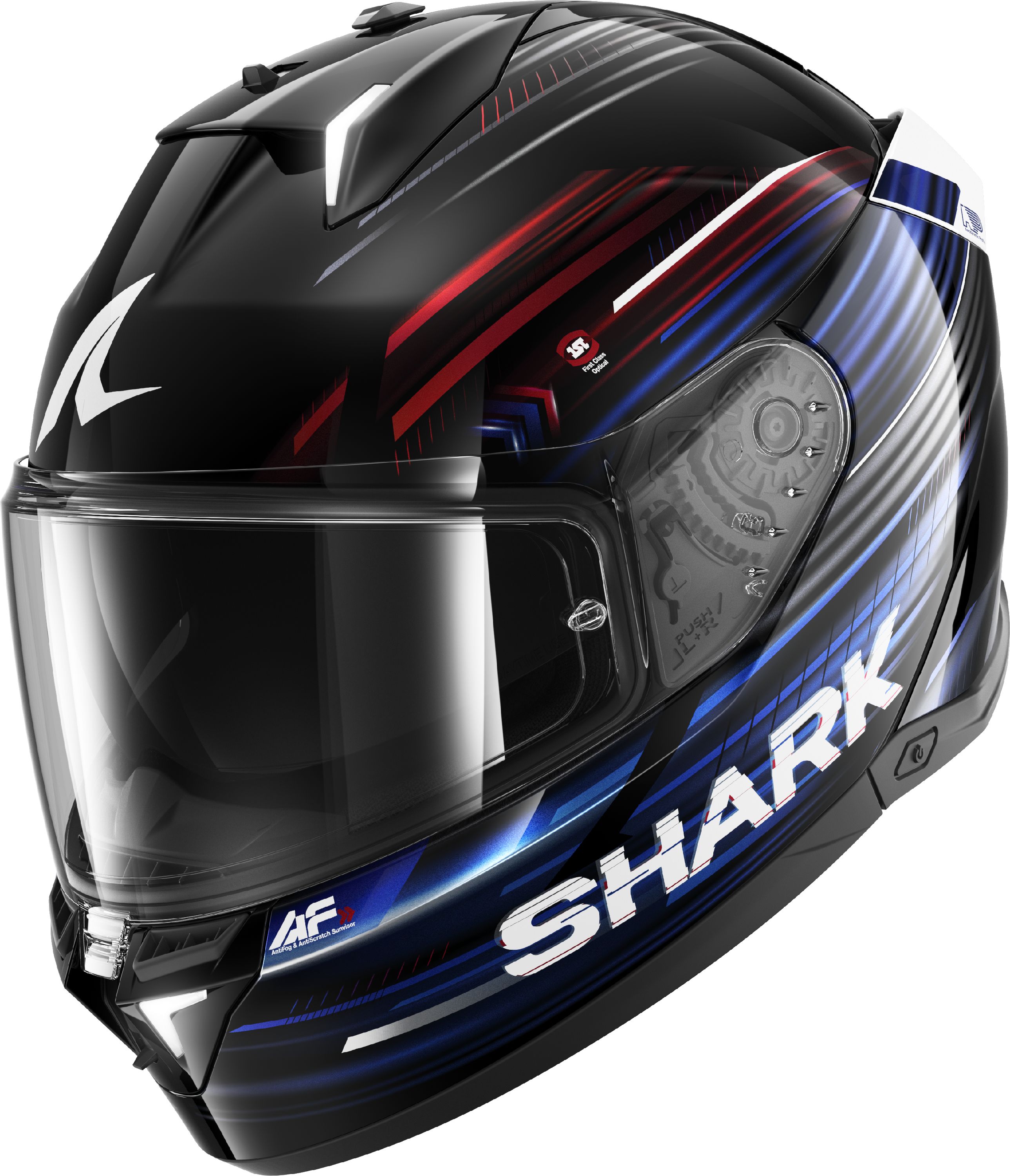 SHARK Skwal i3 Light-Blur Noir-Rouge-Bleu KRB