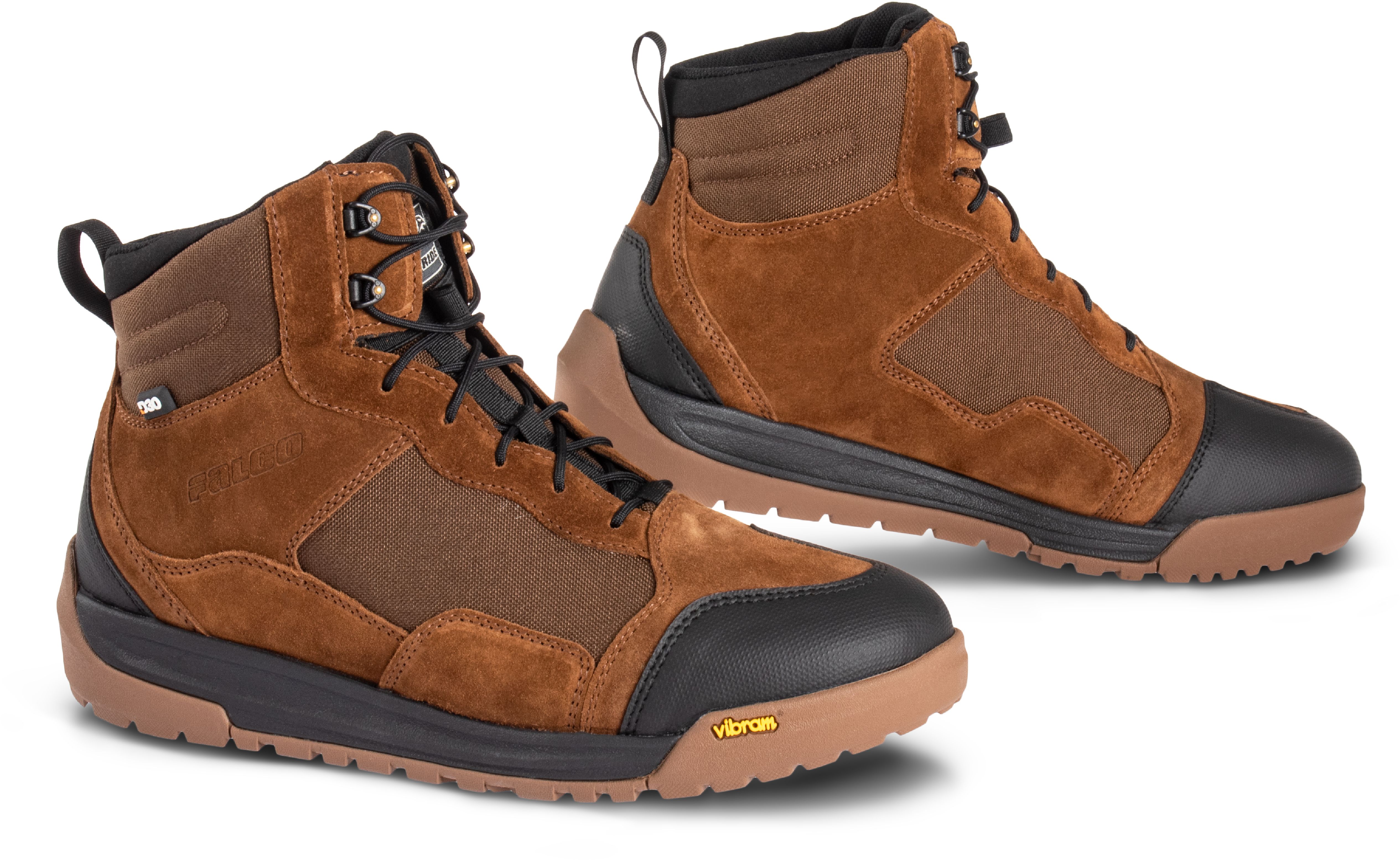 Motorschoenen heren GIANNI FALCO Multisport Bruin