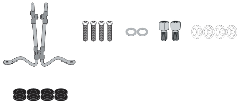 GIVI Windshield mounting kit A7073A