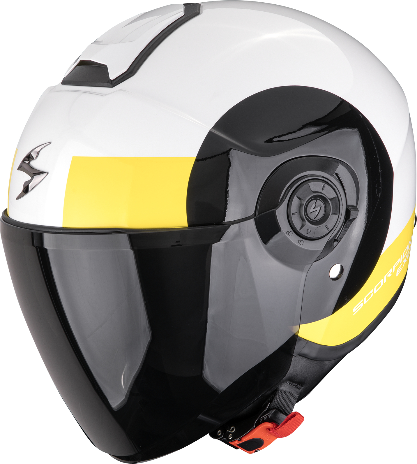 SCORPION EXO-City II Sheer White-Black-Yellow