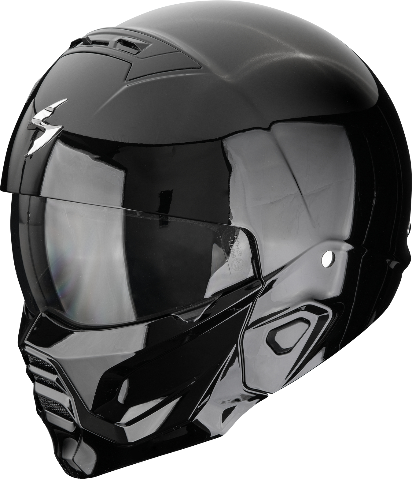 Casque jet SCORPION EXO-Combat II Solid Noir