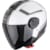 Jet helmet SCORPION EXO-City II Cosmos Pearl white-Silver
