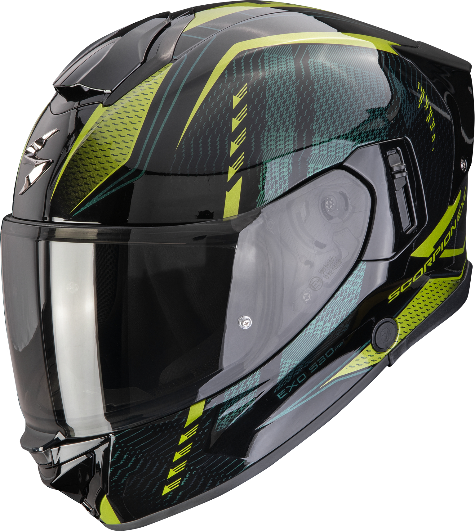 Casque intégral SCORPION EXO-530 Air Theras Noir-Vert