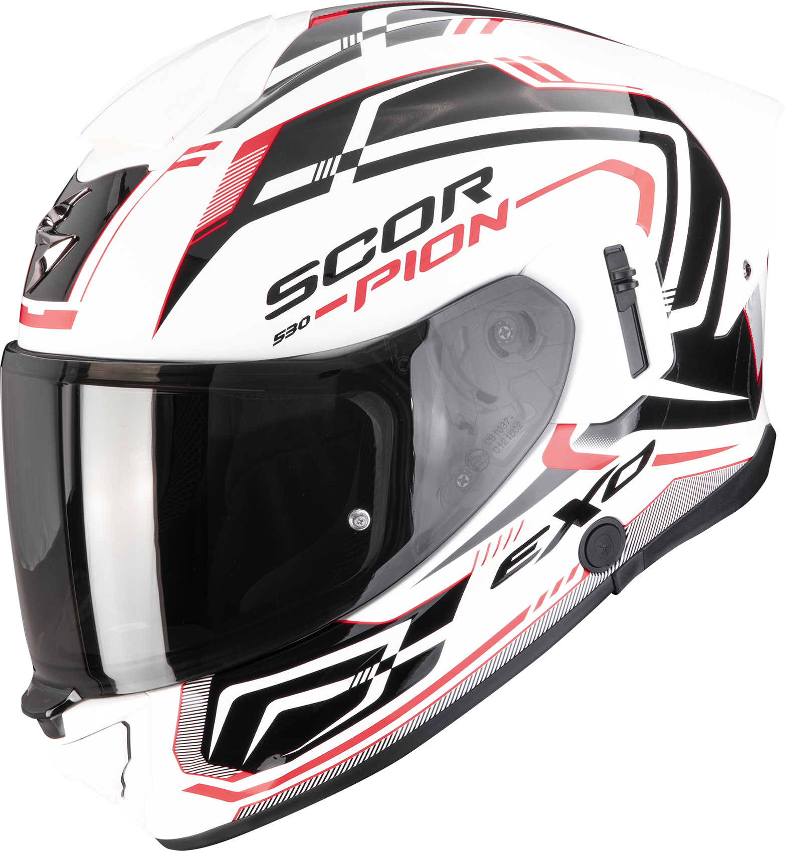 Casque intégral SCORPION EXO-530 Air Slope Blanc-Noir-Red