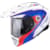 Casque modulable SCORPION ADX-2 Kamps Blanc-Rouge-Bleu