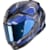 Casque intégral SCORPION EXO-491 Zumo Noir-Bleu