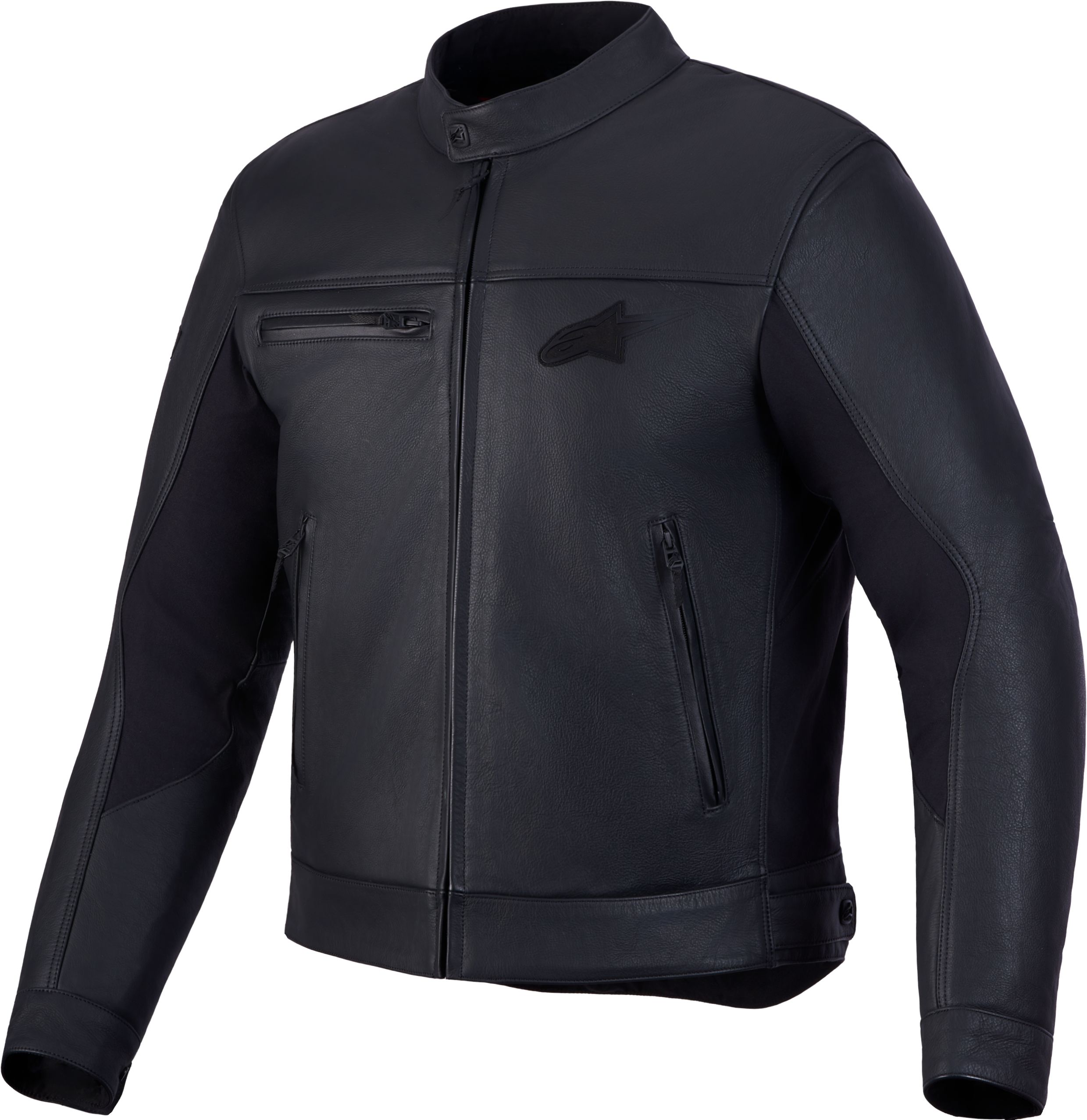 Leder motorjas heren ALPINESTARS Maver-X Jacket Zwart