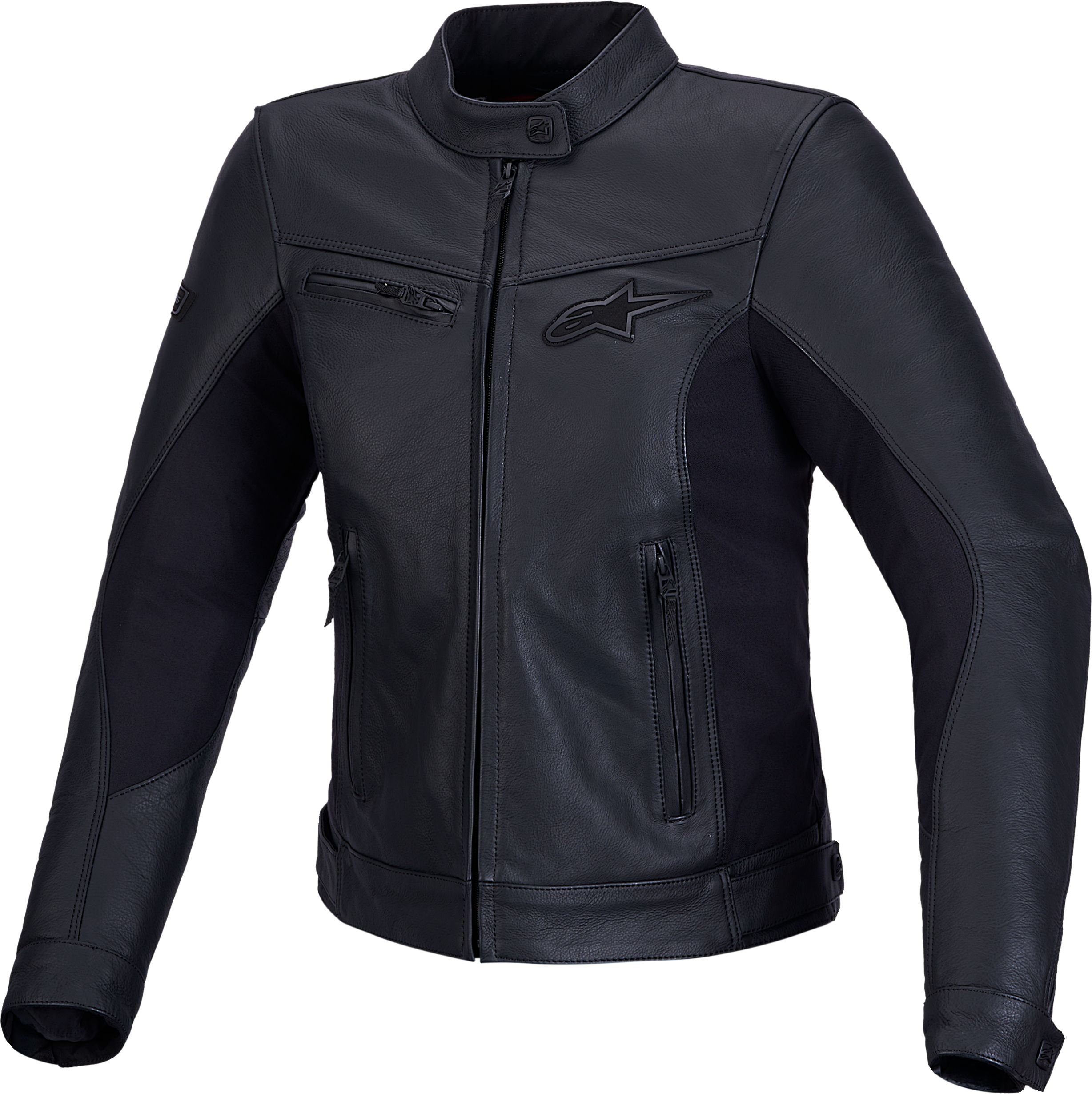 Leder motorjas dames ALPINESTARS Stella Maver-X Jacket Zwart
