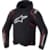 Veste textile hommes ALPINESTARS Zaca V2 Waterproof Jacket Noir-Rouge Fluo