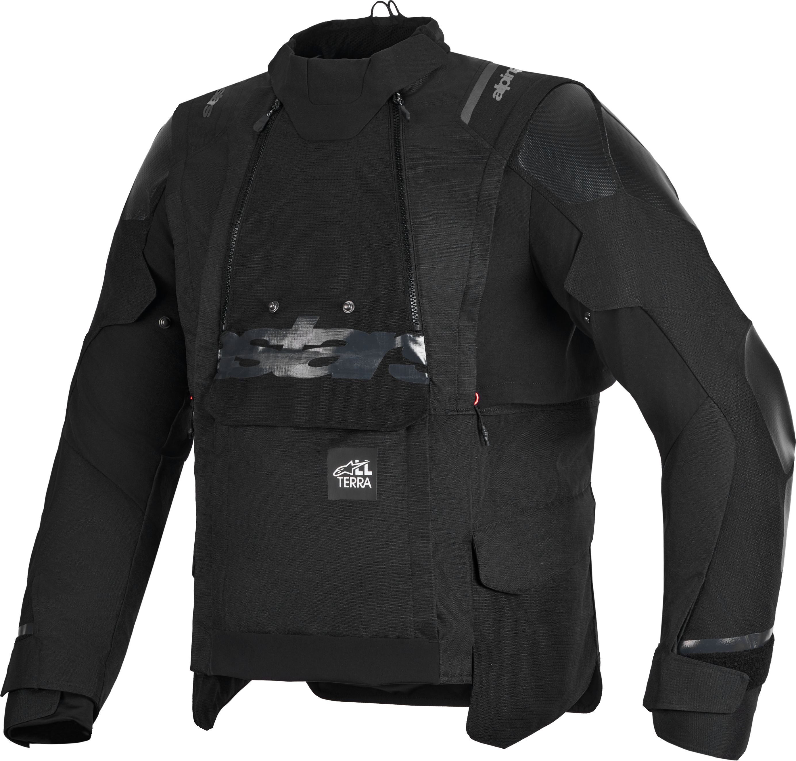 Textiel motorjas heren ALPINESTARS Harok V2 Drystar Jacket Zwart