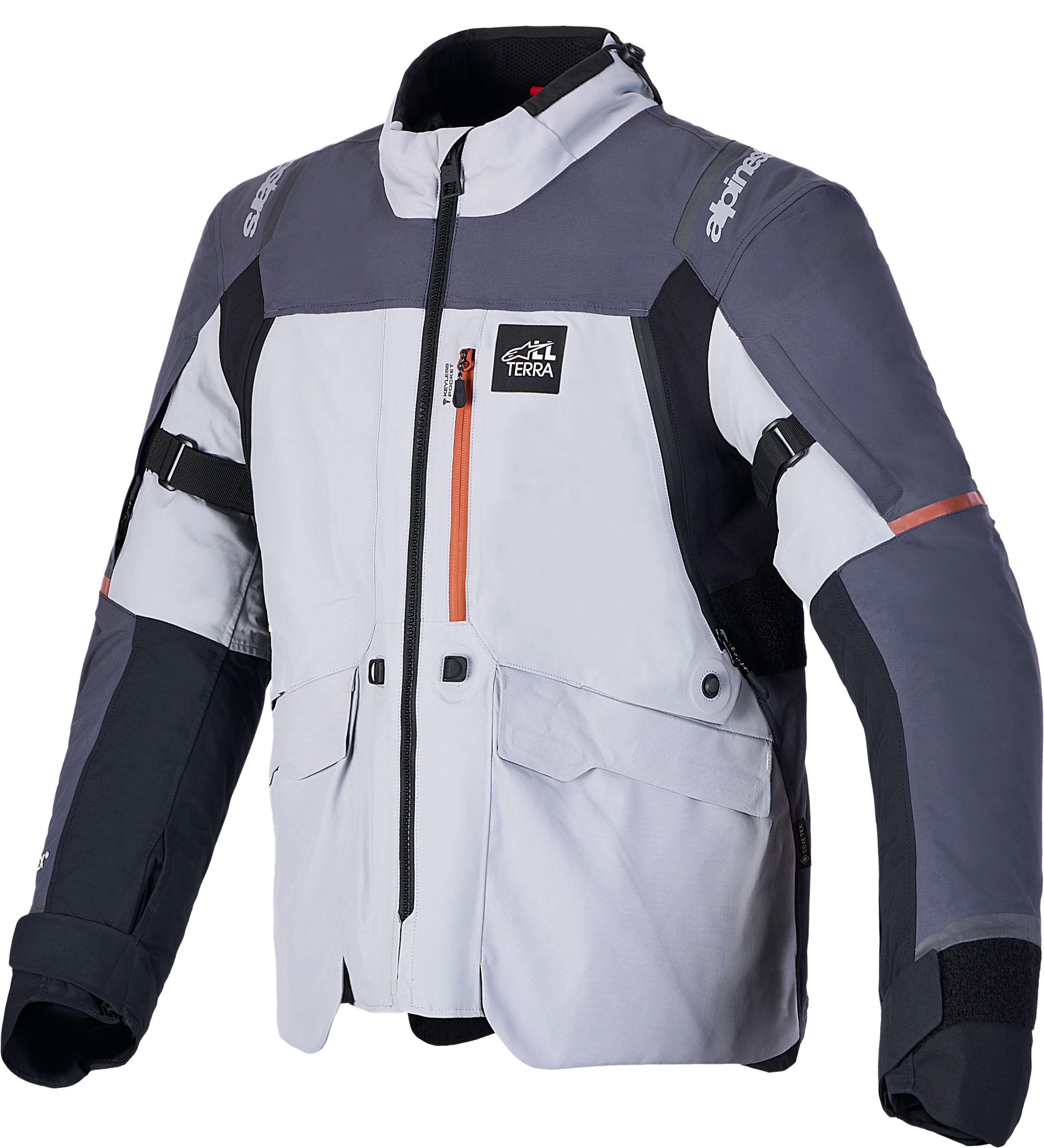 ALPINESTARS ST-7 V2 2L GTX Jacket Mid Grijs-Diep Grijs-Zwart