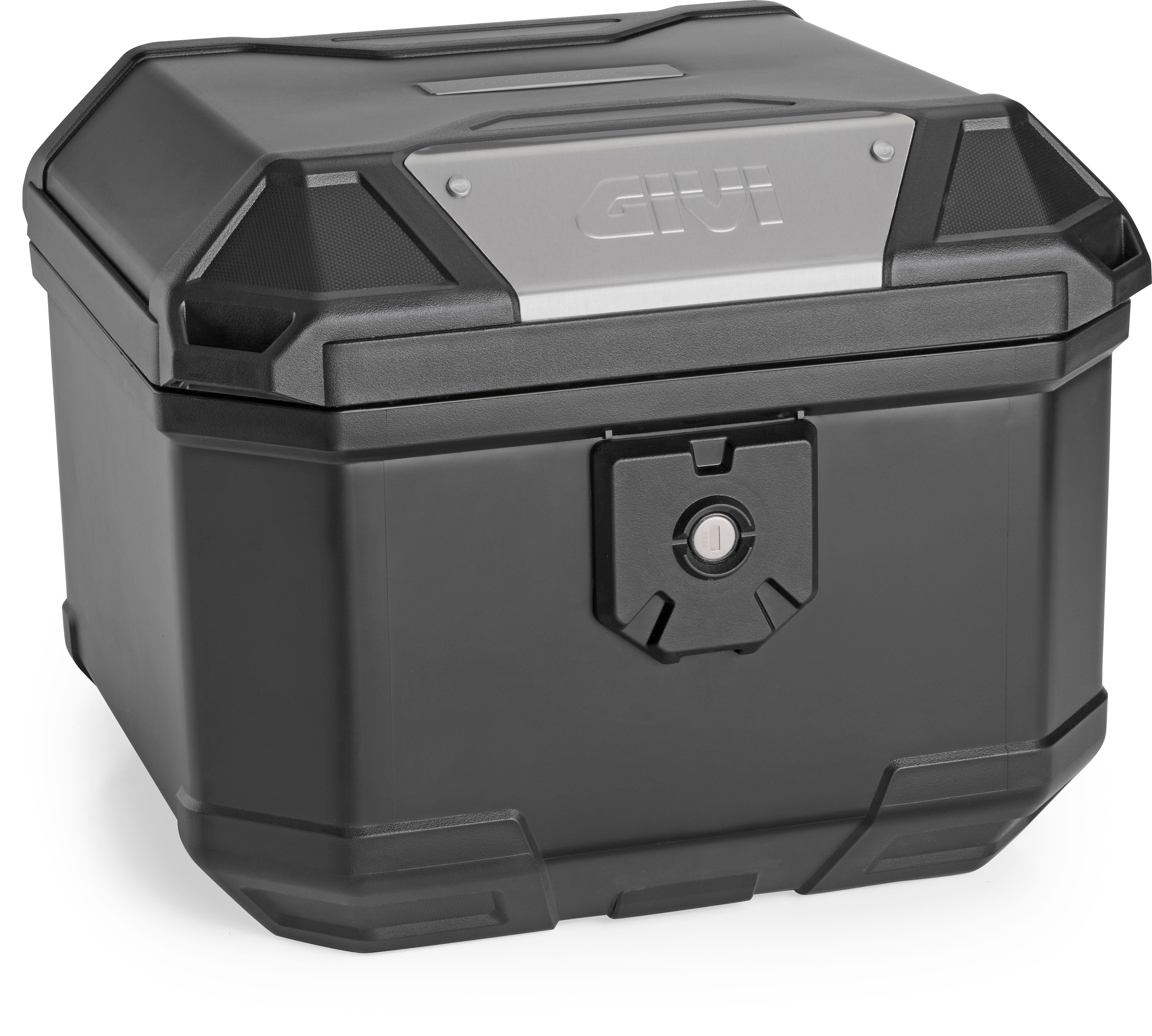 Topkoffers en zijkoffers GIVI B38 Bernina Monolock Zwart