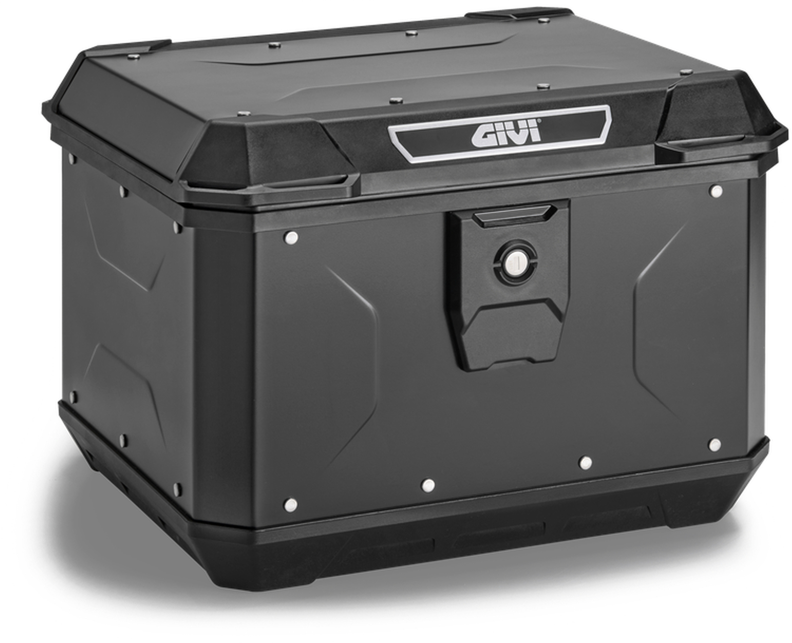 Topkoffers en zijkoffers GIVI ALP44 Alpina II Monolock 44l Zwart aluminium