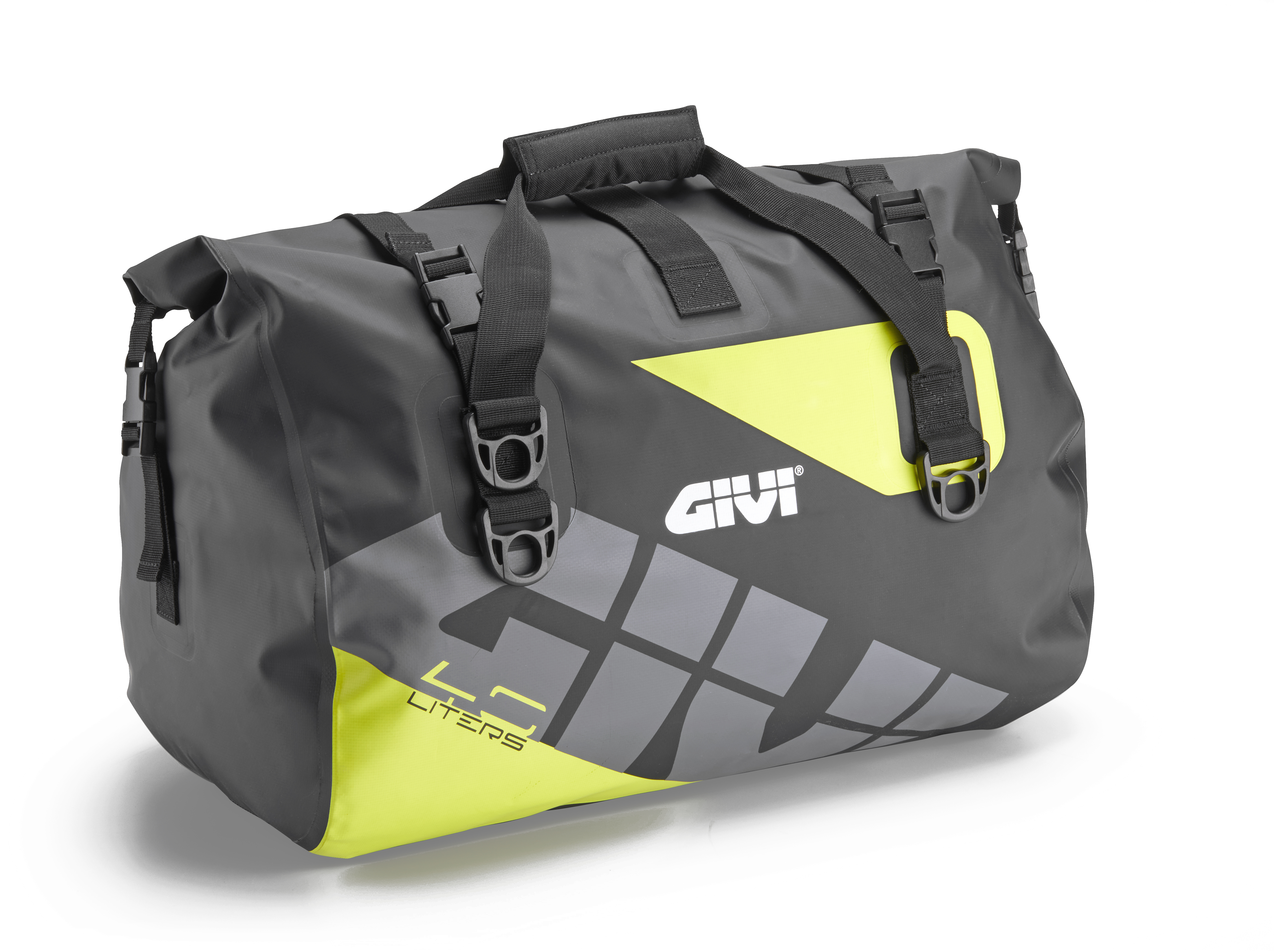 GIVI Easy-T Cilindertas 40l Zwart-Geel EA115GYB