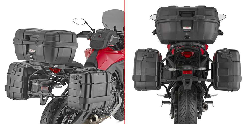 Motorcycle-specific mounts GIVI PLO_MK - Side case holders PLO2177MK
