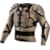 Armure de protection ALPINESTARS Veste Bionic Action V3 Aluminium-Noir-Rouge Fluo