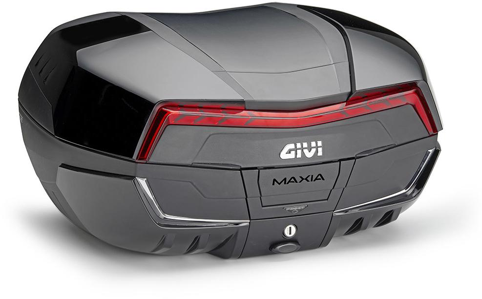 Topkoffers en zijkoffers GIVI V58 Maxia 5 Monokey Topkoffer rode reflectoren