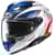 Casque intégral HJC F71 Catos Blanc - Bleu Rouge