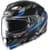 Casque intégral HJC F71 Carbon Esira Noir - Bleu