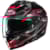 Casque intégral HJC i71 Zest Noir - Rouge
