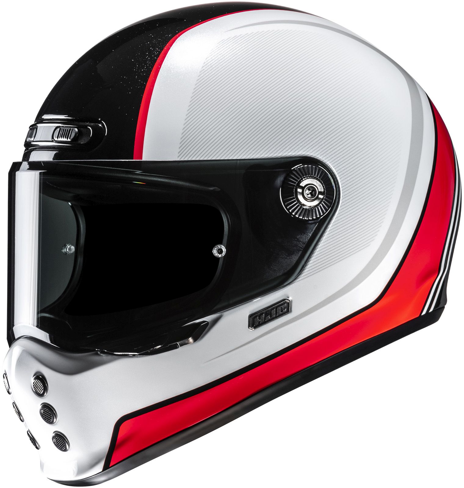 Integraalhelm HJC V10 Hodu Wit - Rood