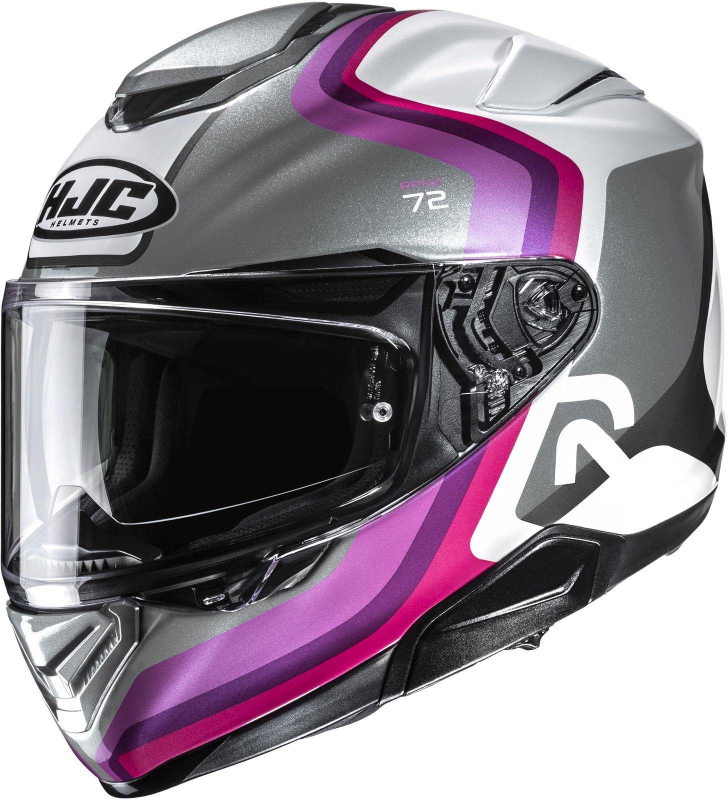 Casque intégral HJC RPHA-72 Ernem Gris - Violet