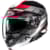 Casque modulable HJC RPHA-91 Madal Noir - Rouge