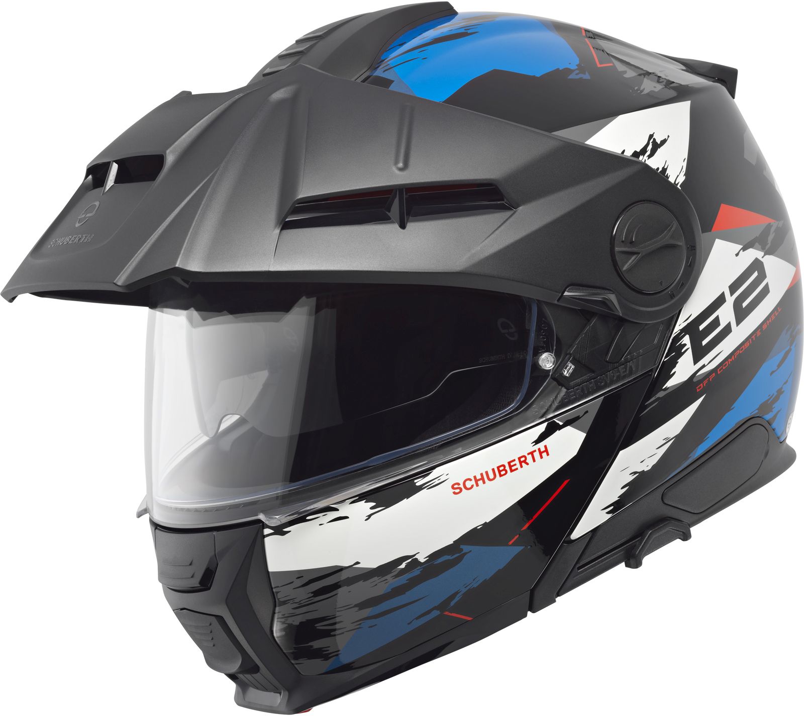 SCHUBERTH E2 Trail Noir - Bleu