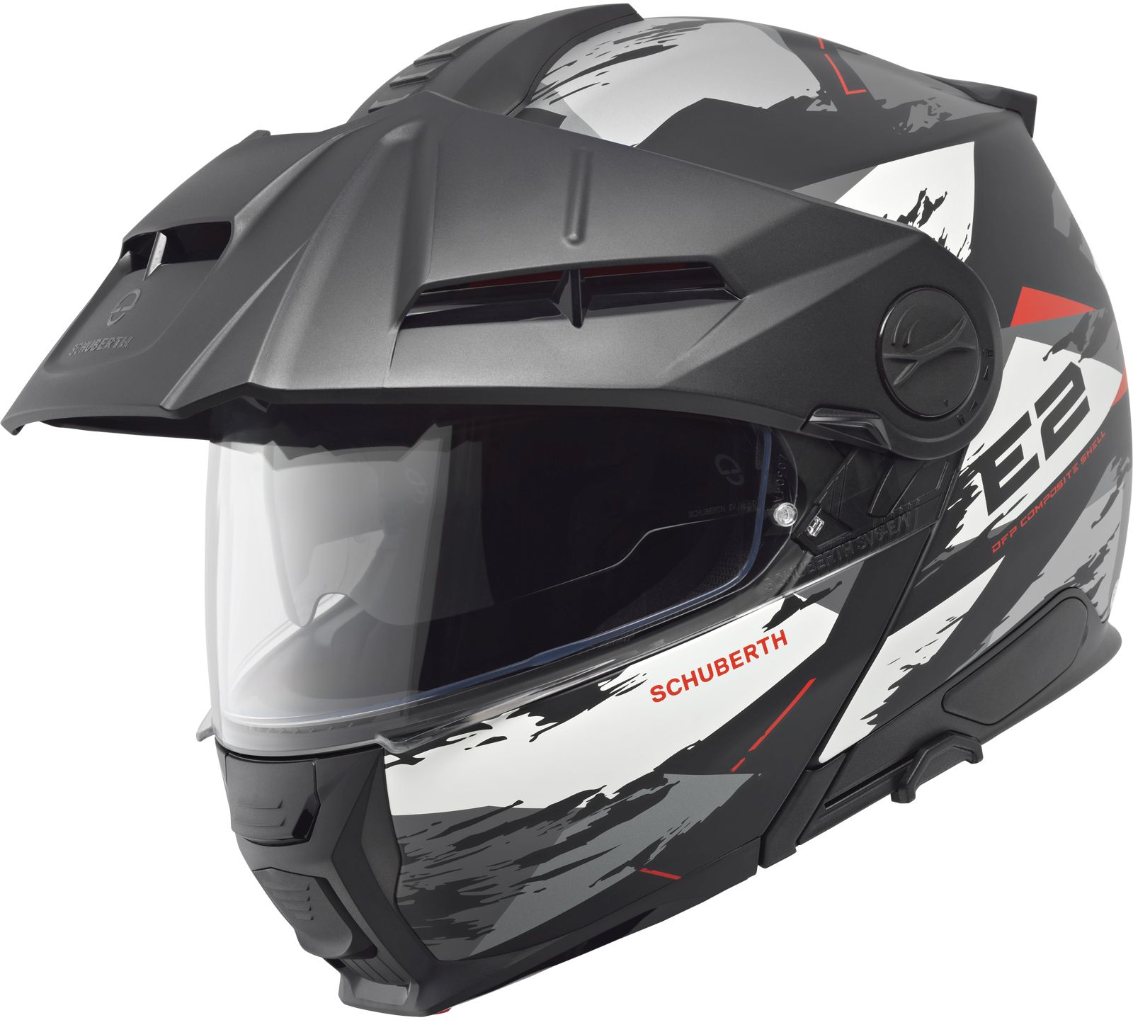 SCHUBERTH E2 Trail Noir - Gris mat