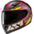 Kinder motorhelm HJC Y10 Frank Rood - Zwart