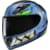 Casque moto enfants HJC Y10 Frank Bleu - Noir