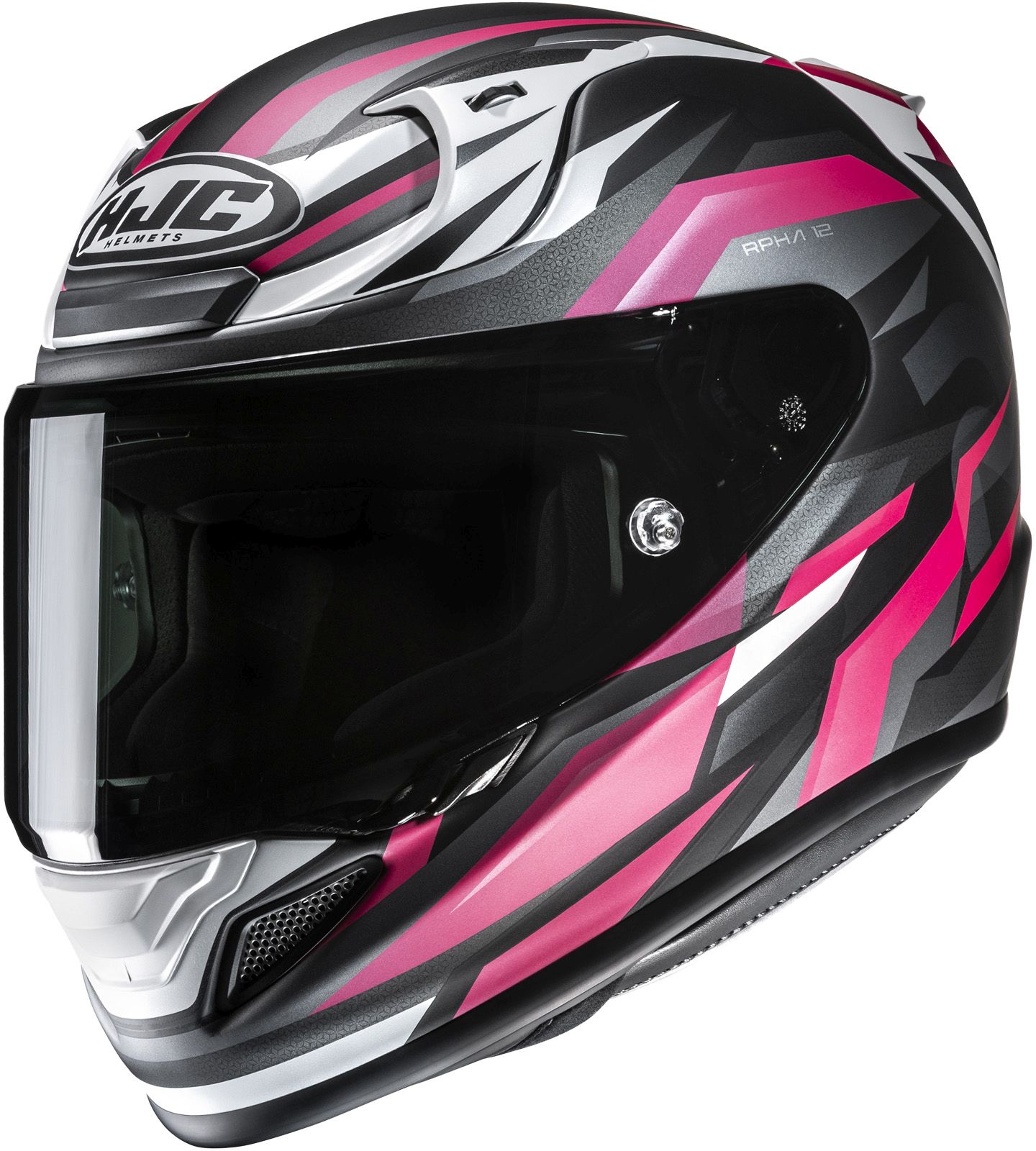 Casque intégral HJC RPHA-12 Dravix Noir - Rose