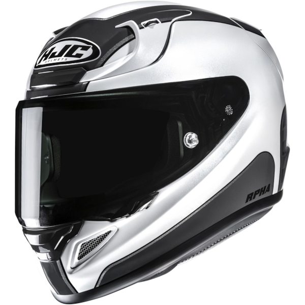 HJC RPHA-12 Respon Black - White - Full-face helmet | rad.eu/en