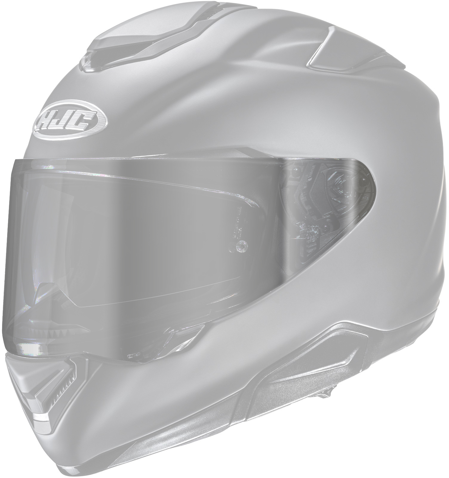 HJC Visière HJ-48 Pinlock préparé RST argent
