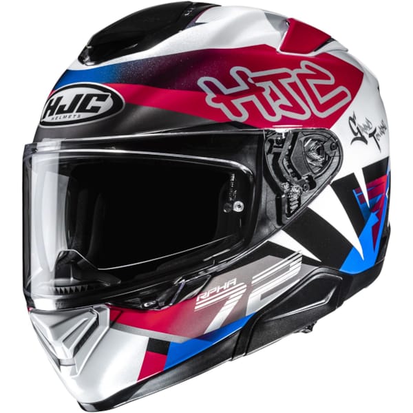 HJC RPHA-72 Goldy Wit - Rood - Blauw - Integraalhelm | rad.eu/nl