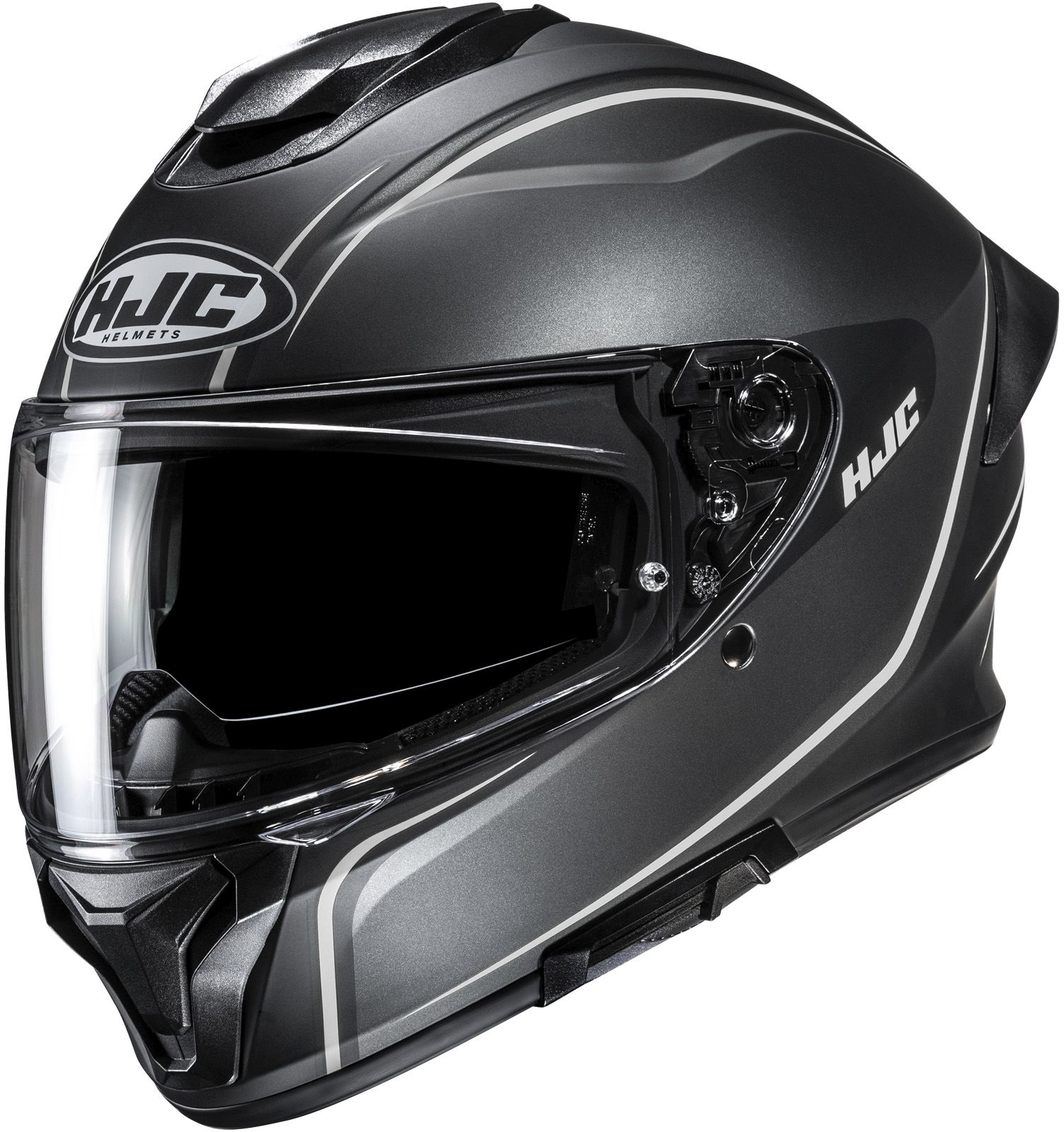 Full-face helmet HJC C71 Quez Black - White