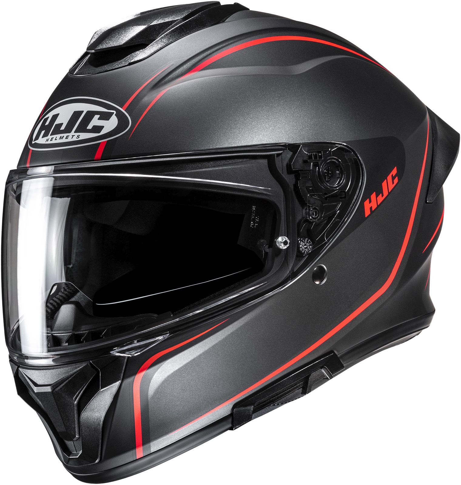 Casque intégral HJC C71 Quez Noir - Rouge