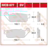TRW Brake pads MCB677SH