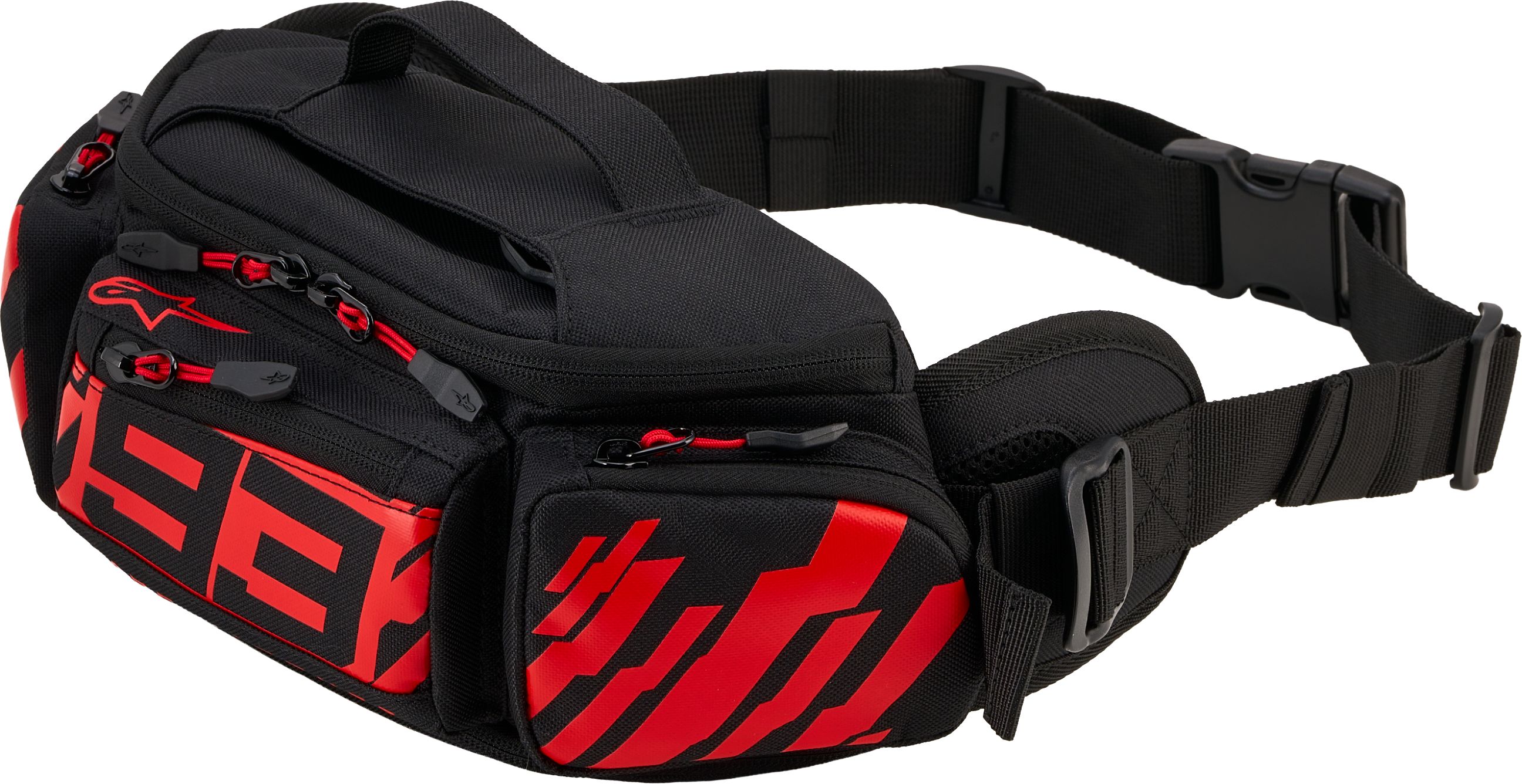 Hip, leg and chest bags ALPINESTARS MM93 Waist Bag Black-Red Fluo-Bright Red