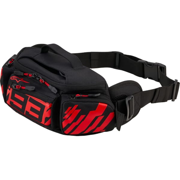 ALPINESTARS MM93 Waist Bag Noir-Rouge Fluo-Rouge Vif - Sacoches de ...