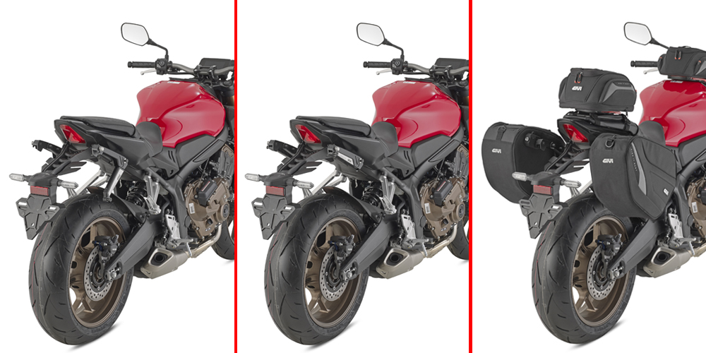 Fixations spécifiques pour votre moto GIVI STL - Stealth Supports sacoches latérales G+D STL1208