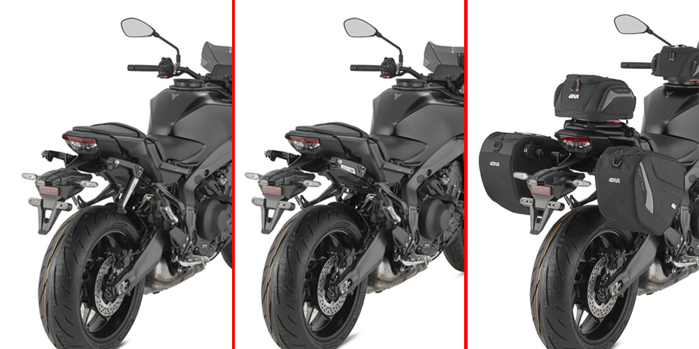 Fixations spécifiques pour votre moto GIVI STL - Stealth Supports sacoches latérales G+D STL2169