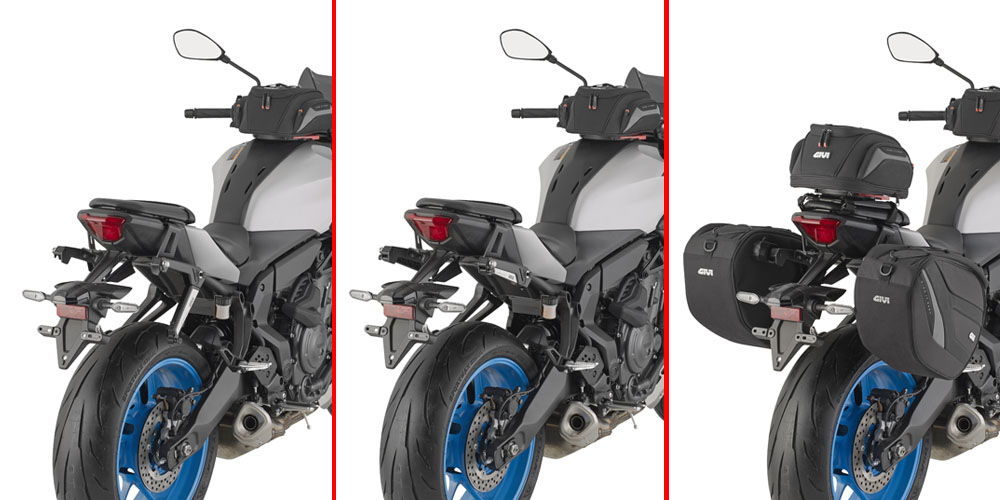 Fixations spécifiques pour votre moto GIVI STL - Stealth Supports sacoches latérales G+D STL2173