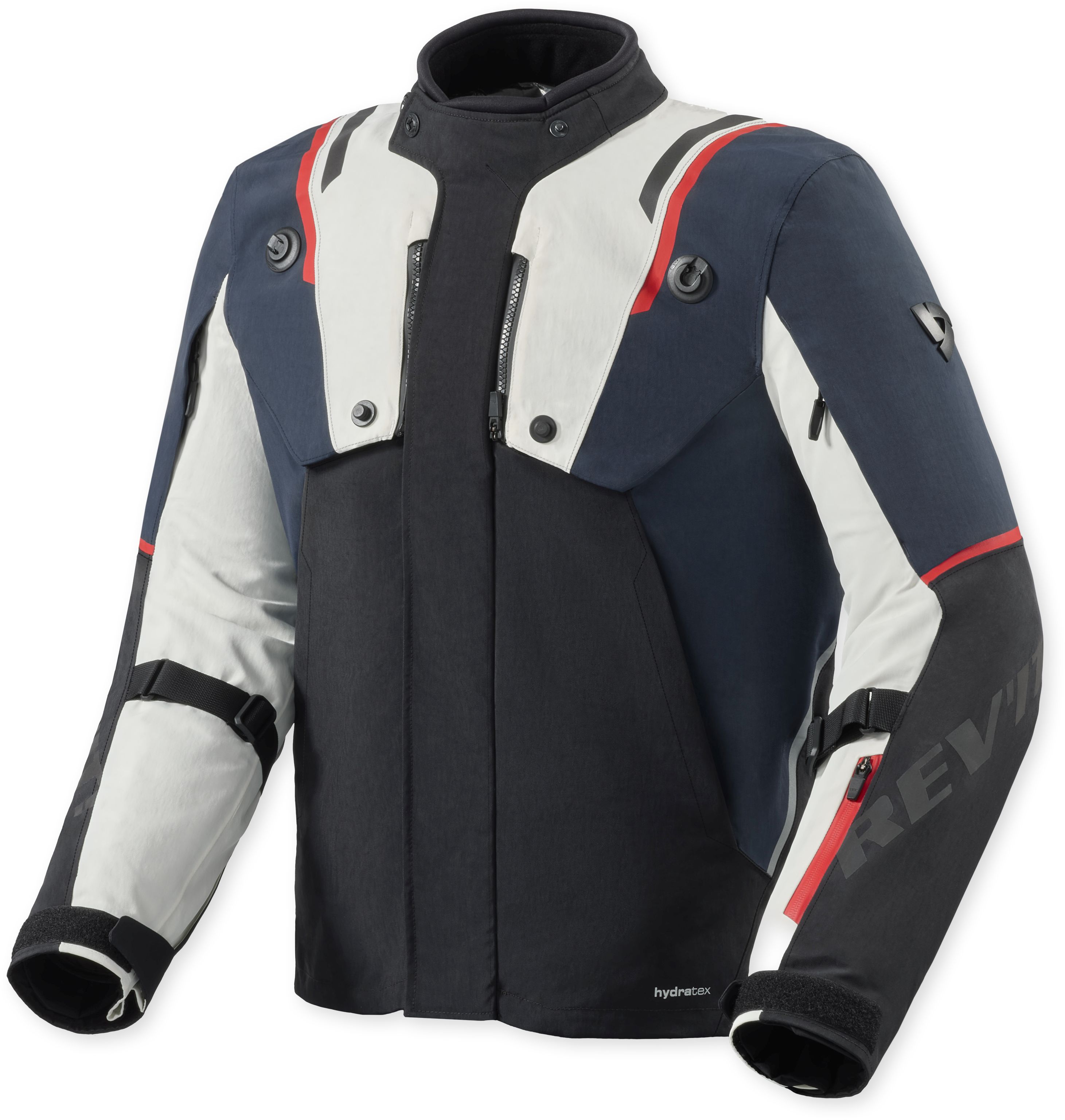 REV'IT! Fractal H2O jacket Blauw - Wit