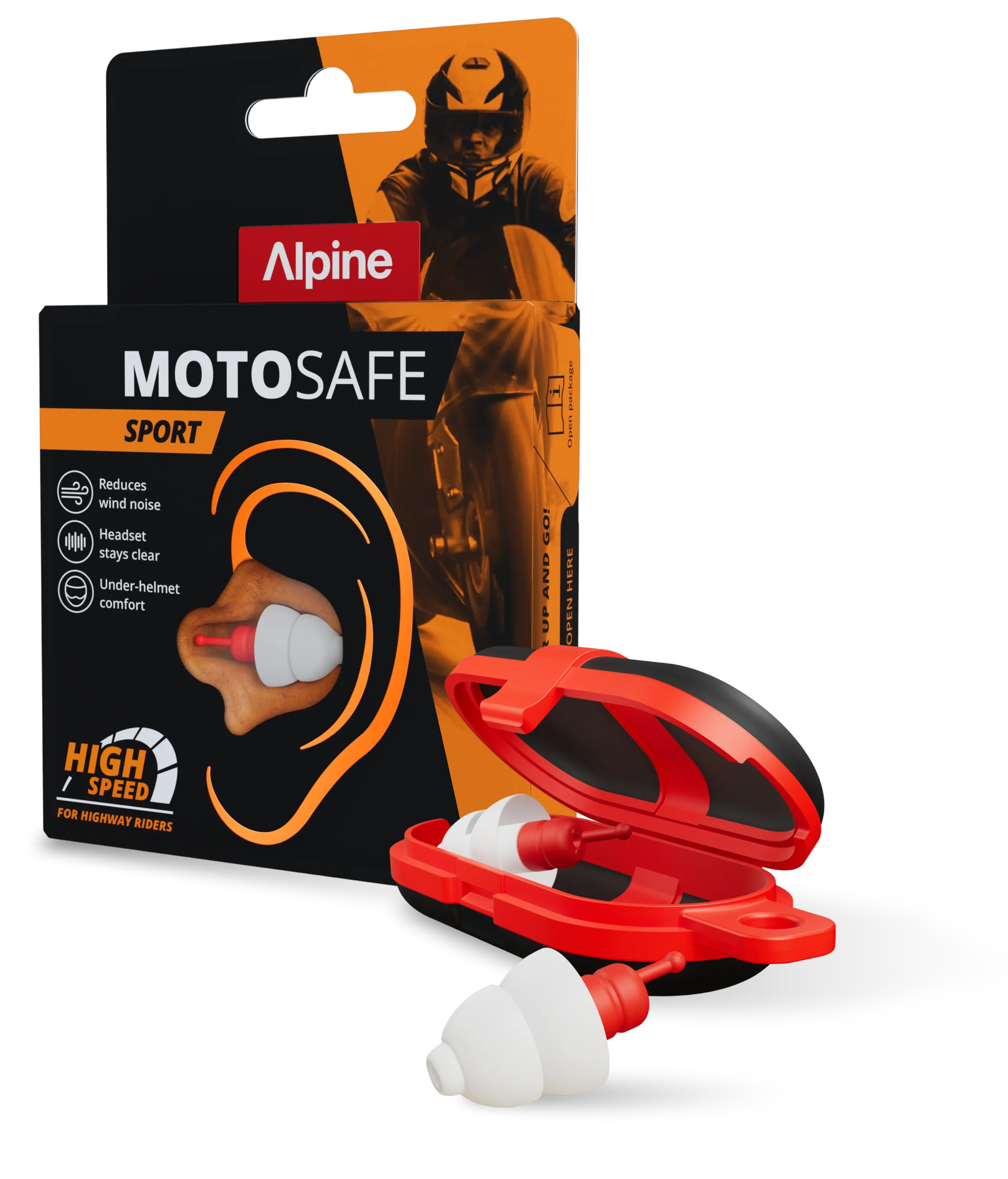Bouchons d’oreille ALPINE MotoSafe Sport
