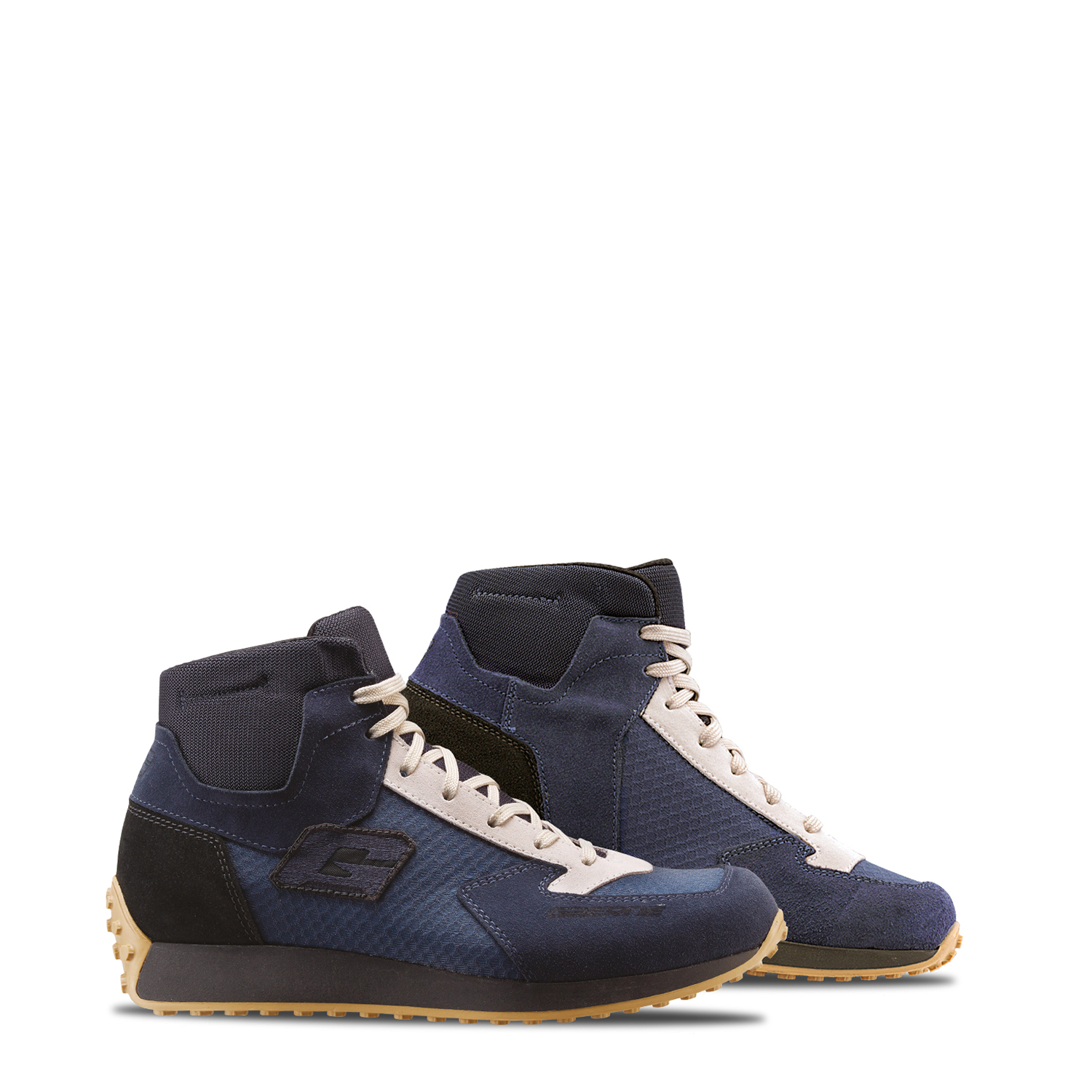 Men's motorcycle shoes GAERNE G_Rue Aquatech Ocean Blue